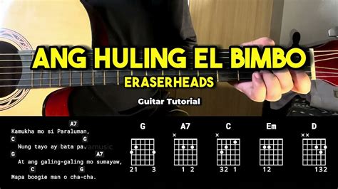 eraserheads ang huling el bimbo lyrics chords